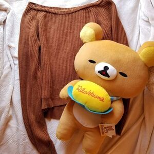 Forever 21, Effortlessly Chic Brown Sweater - M